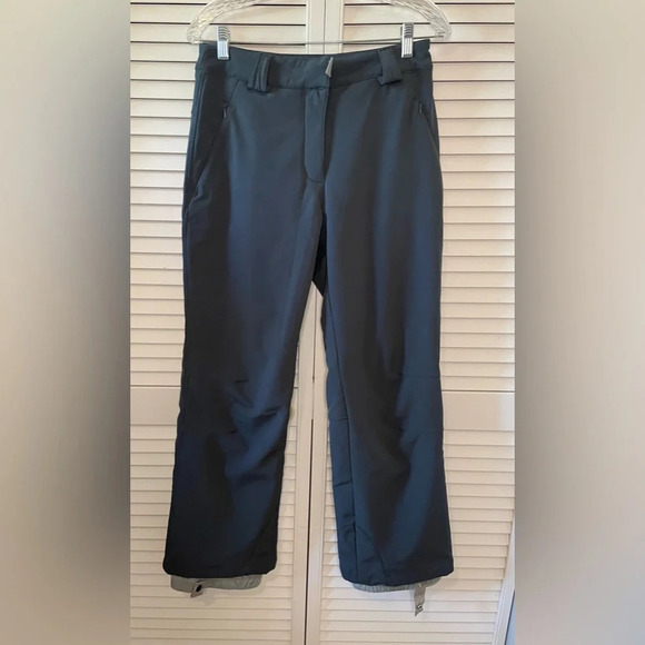 Karbon Women’s Snow Pants Dark Gray Size 8 Performance Ski Snowboard Lined Warm - Picture 1 of 16